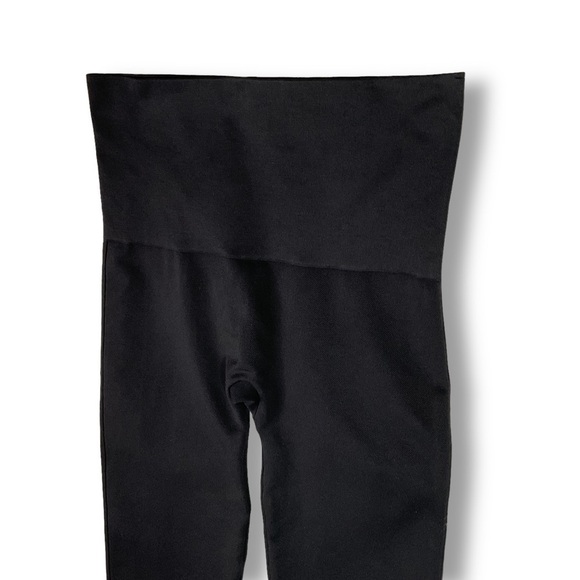 SPANX Active Black Leggings 7/8 Compression Tights Sz XL - Picture 2 of 8